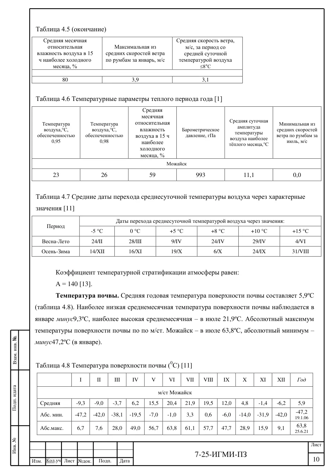 Технический отчёт 7-25-ИГМИ · дамба на ручье Мелеевский, лист 14