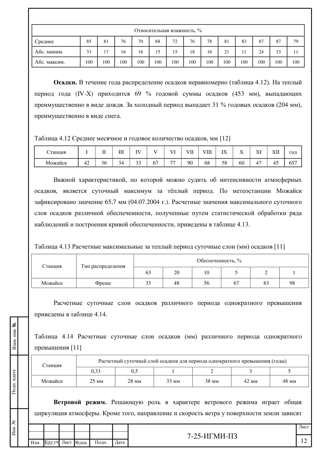 Технический отчёт 7-25-ИГМИ · дамба на ручье Мелеевский, лист 16