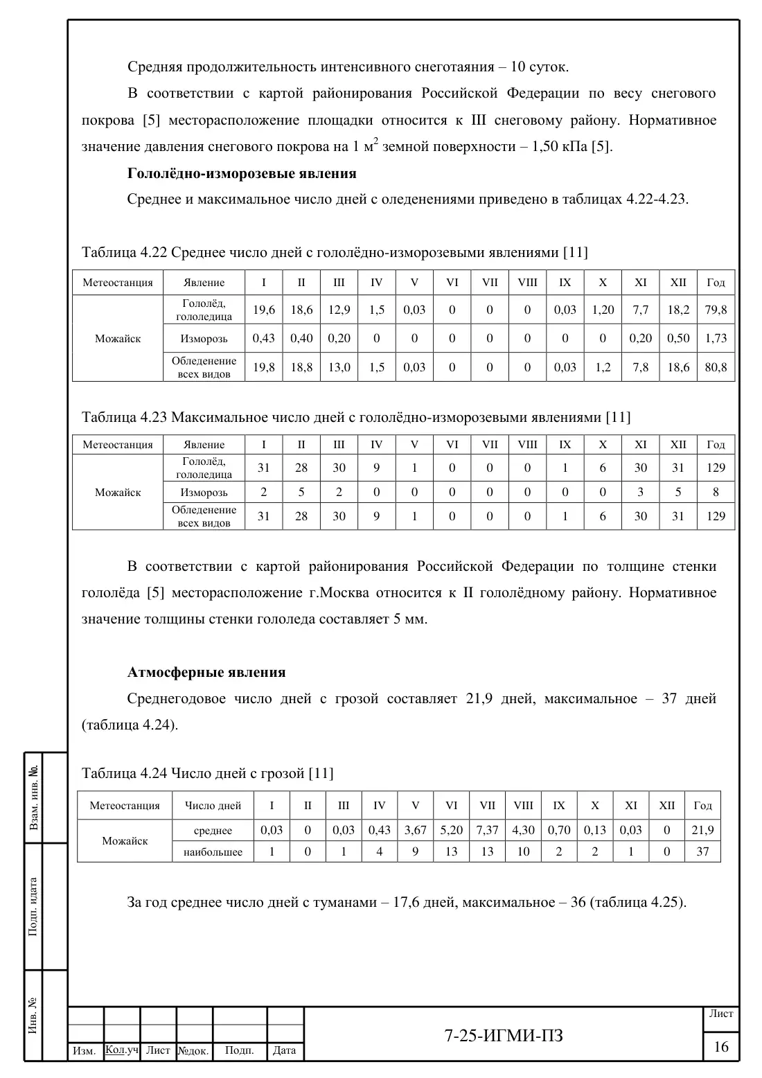 Технический отчёт 7-25-ИГМИ · дамба на ручье Мелеевский, лист 20