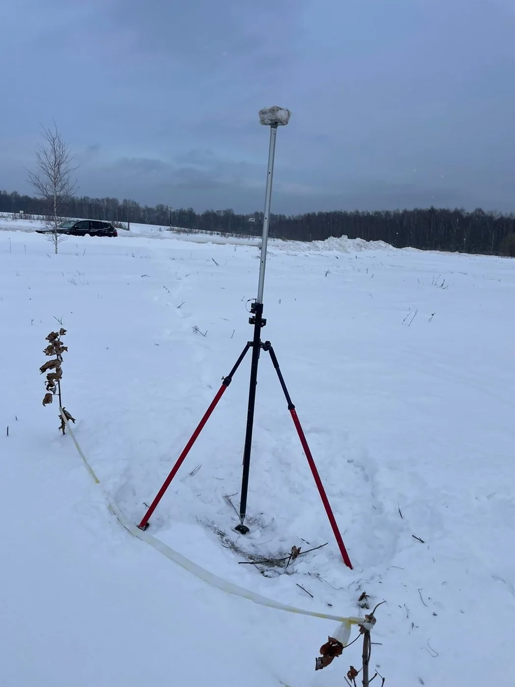 GNSS receiver on a state geodetic network station